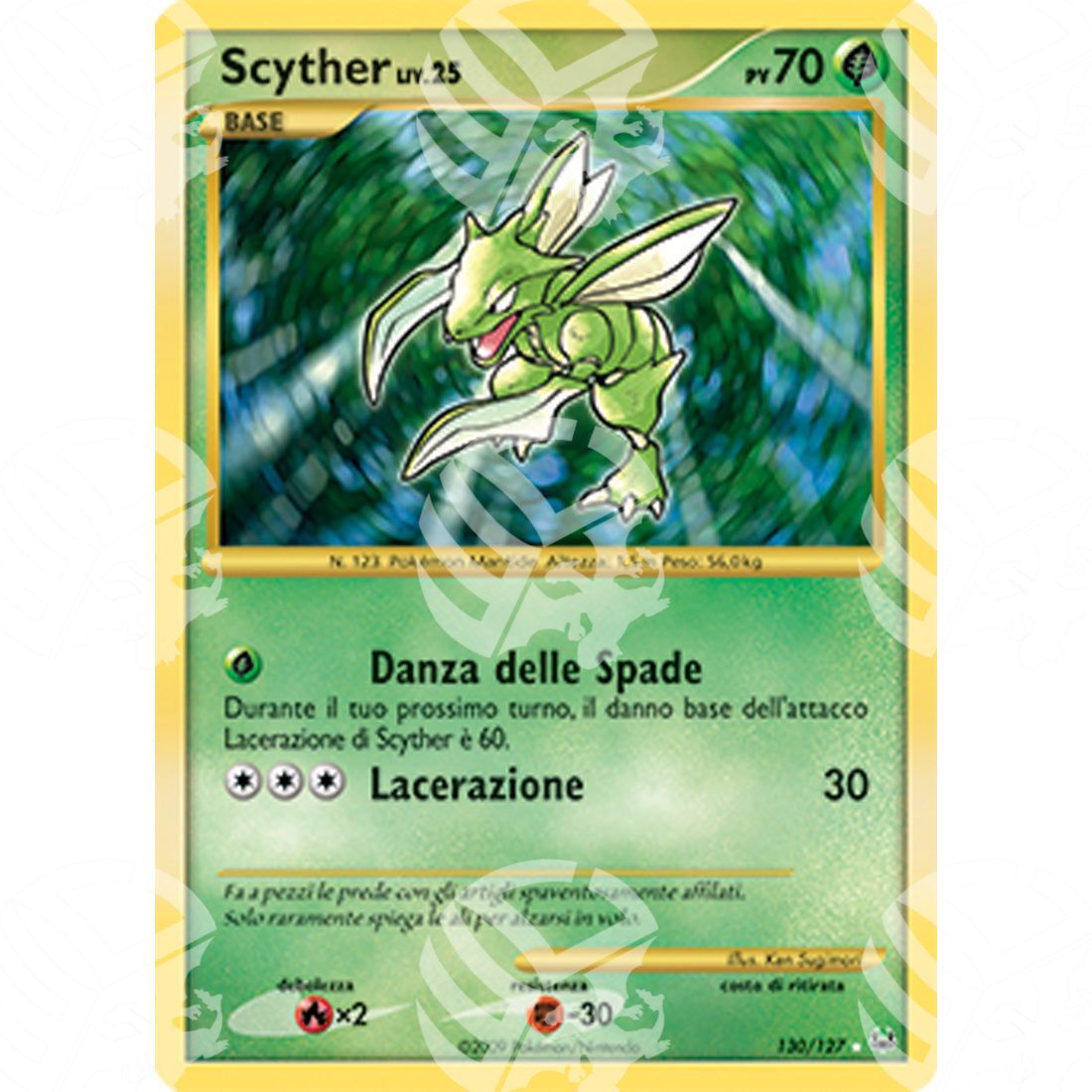 Platino - Scyther Lv.25 - Secret Rare 130/127 - Warcard - Platino - Scyther Lv.25 - Secret Rare 130/127 i prezzi più bassi sul mercato, solo da www.warcardshop.com! Carte singole, box, buste e mazzi.