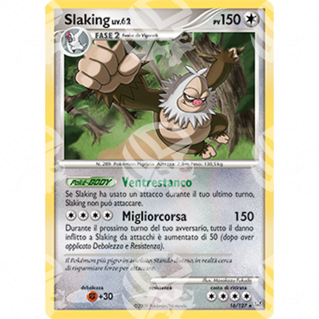 Platino - Slaking Lv.62 - Holo Rare 016/127 - Warcard - Platino - Slaking Lv.62 - Holo Rare 016/127 i prezzi più bassi sul mercato, solo da www.warcardshop.com! Carte singole, box, buste e mazzi.