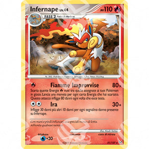 Platino - Infernape Lv.44 - 031/127 - Warcard - Platino - Infernape Lv.44 - 031/127 i prezzi più bassi sul mercato, solo da www.warcardshop.com! Carte singole, box, buste e mazzi.