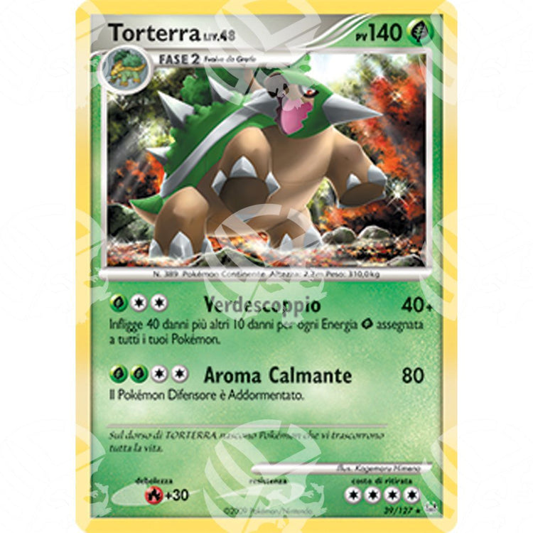 Platino - Torterra Lv.48 - 039/127 - Warcard - Platino - Torterra Lv.48 - 039/127 i prezzi più bassi sul mercato, solo da www.warcardshop.com! Carte singole, box, buste e mazzi.