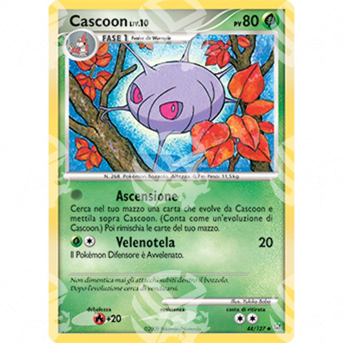 Platino - Cascoon Lv. 10 - 044/127 - Warcard - Platino - Cascoon Lv. 10 - 044/127 i prezzi più bassi sul mercato, solo da www.warcardshop.com! Carte singole, box, buste e mazzi.