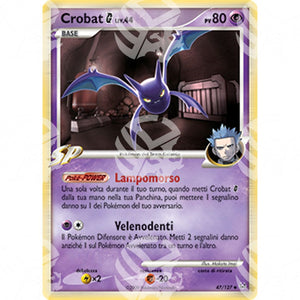 Platino - Crobat G Lv.44 - 047/127 - Warcard - Platino - Crobat G Lv.44 - 047/127 i prezzi più bassi sul mercato, solo da www.warcardshop.com! Carte singole, box, buste e mazzi.