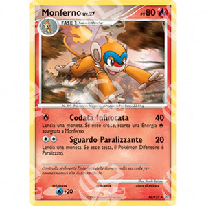 Platino - Monferno Lv.27 - 056/127 - Warcard - Platino - Monferno Lv.27 - 056/127 i prezzi più bassi sul mercato, solo da www.warcardshop.com! Carte singole, box, buste e mazzi.