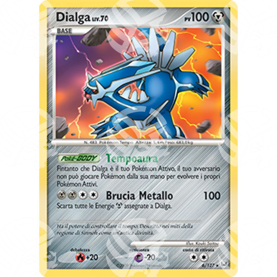 Platino - Dialga Lv.70 - Holo Rare 006/127 - Warcard - Platino - Dialga Lv.70 - Holo Rare 006/127 i prezzi più bassi sul mercato, solo da www.warcardshop.com! Carte singole, box, buste e mazzi.