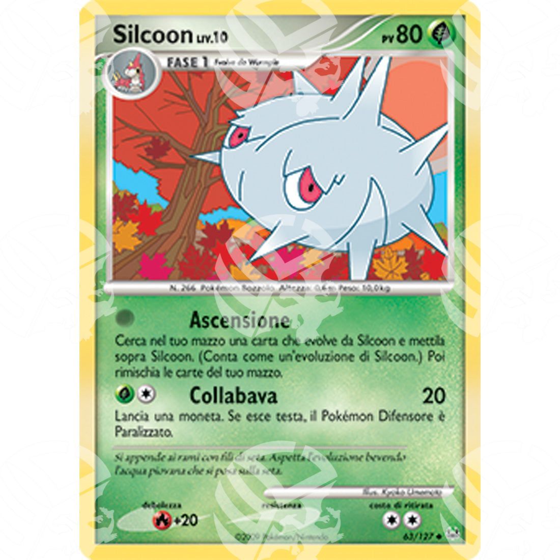 Platino - Silcoon Lv.10 - 063/127 - Warcard - Platino - Silcoon Lv.10 - 063/127 i prezzi più bassi sul mercato, solo da www.warcardshop.com! Carte singole, box, buste e mazzi.