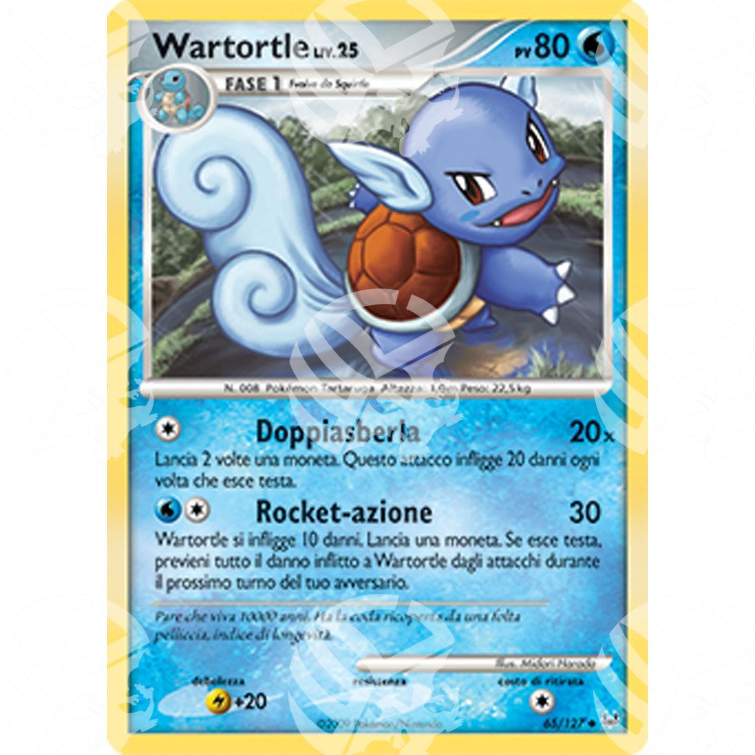 Platino - Wartortle Lv.25 - 065/127 - Warcard - Platino - Wartortle Lv.25 - 065/127 i prezzi più bassi sul mercato, solo da www.warcardshop.com! Carte singole, box, buste e mazzi.