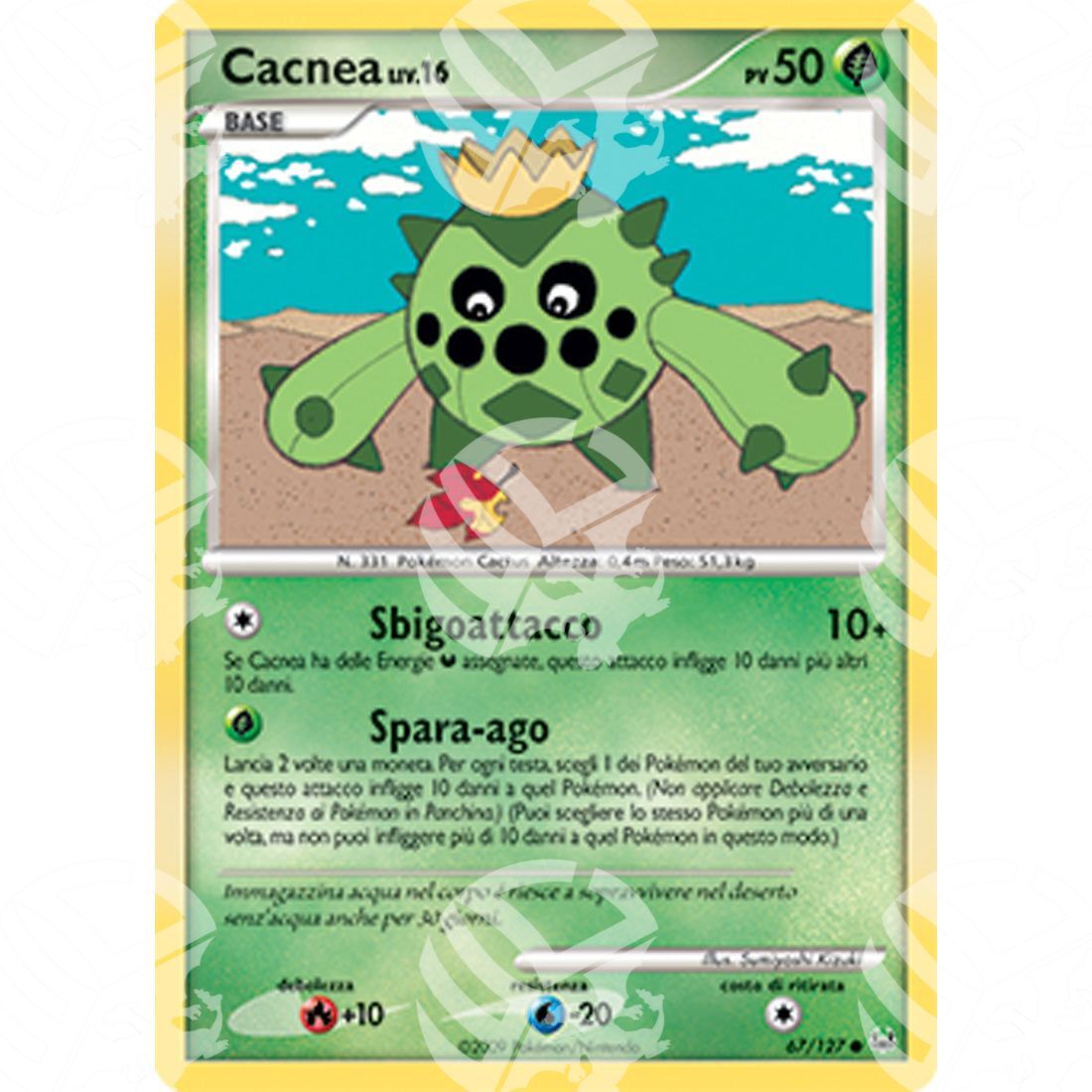 Platino - Cacnea Lv.16 - 067/127 - Warcard - Platino - Cacnea Lv.16 - 067/127 i prezzi più bassi sul mercato, solo da www.warcardshop.com! Carte singole, box, buste e mazzi.