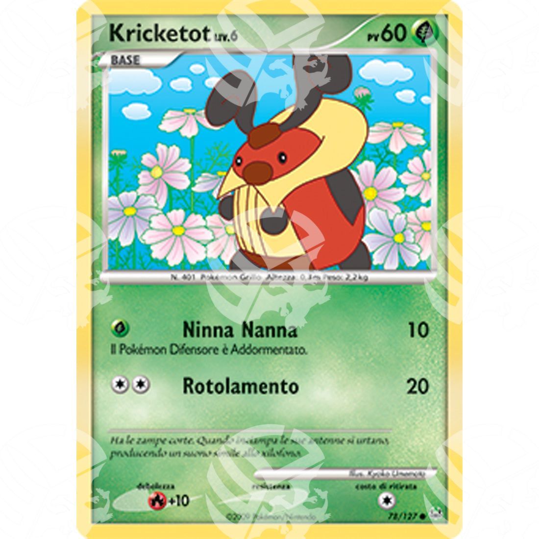 Platino - Kricketot Lv.6 - 078/127 - Warcard - Platino - Kricketot Lv.6 - 078/127 i prezzi più bassi sul mercato, solo da www.warcardshop.com! Carte singole, box, buste e mazzi.