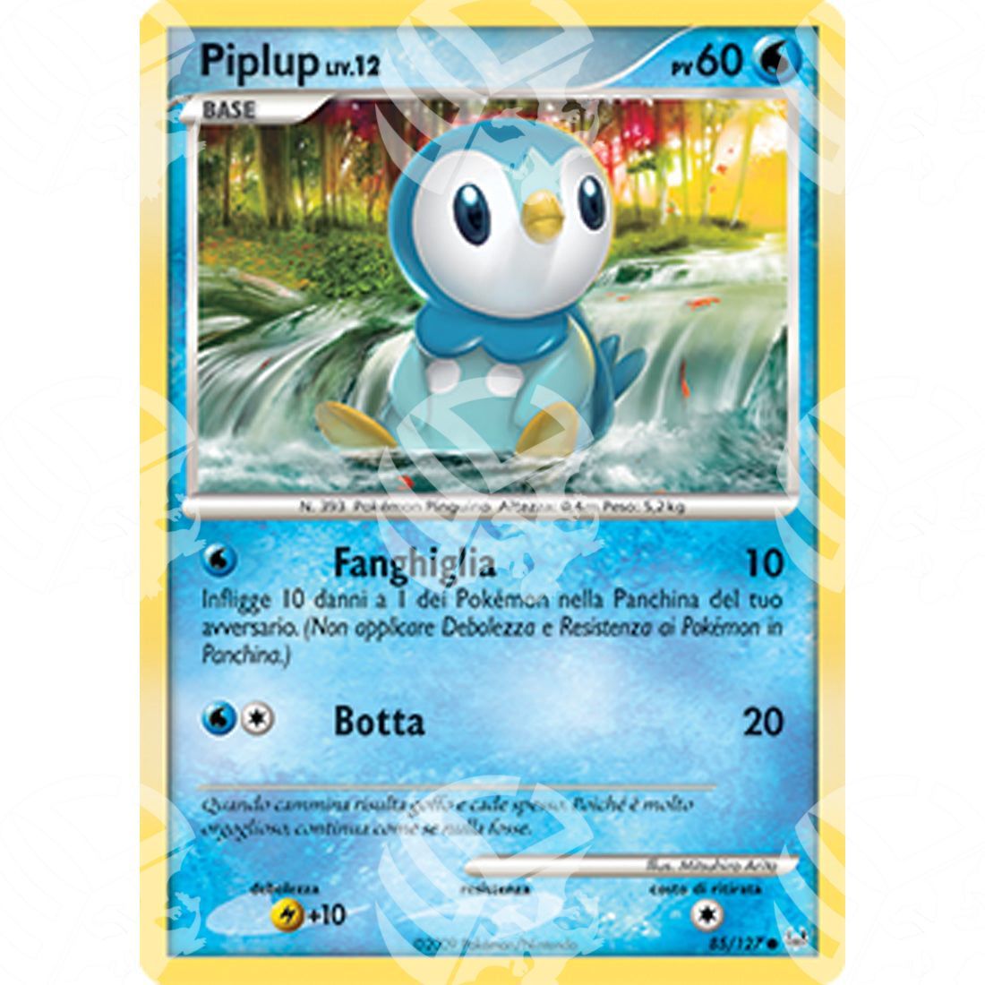 Platino - Piplup Lv.12 - 085/127 - Warcard - Platino - Piplup Lv.12 - 085/127 i prezzi più bassi sul mercato, solo da www.warcardshop.com! Carte singole, box, buste e mazzi.