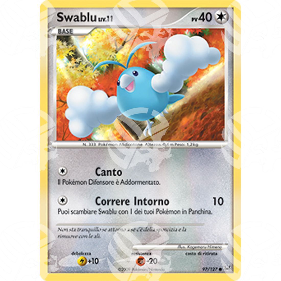 Platino - Swablu Lv.11 - 097/127 - Warcard - Platino - Swablu Lv.11 - 097/127 i prezzi più bassi sul mercato, solo da www.warcardshop.com! Carte singole, box, buste e mazzi.