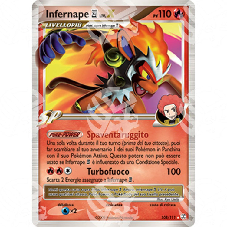 L'Ascesa dei Rivali - Infernape 4 LV.X - Holo Rare 108/111 - Warcard - L'Ascesa dei Rivali - Infernape 4 LV.X - Holo Rare 108/111 i prezzi più bassi sul mercato, solo da www.warcardshop.com! Carte singole, box, buste e mazzi.