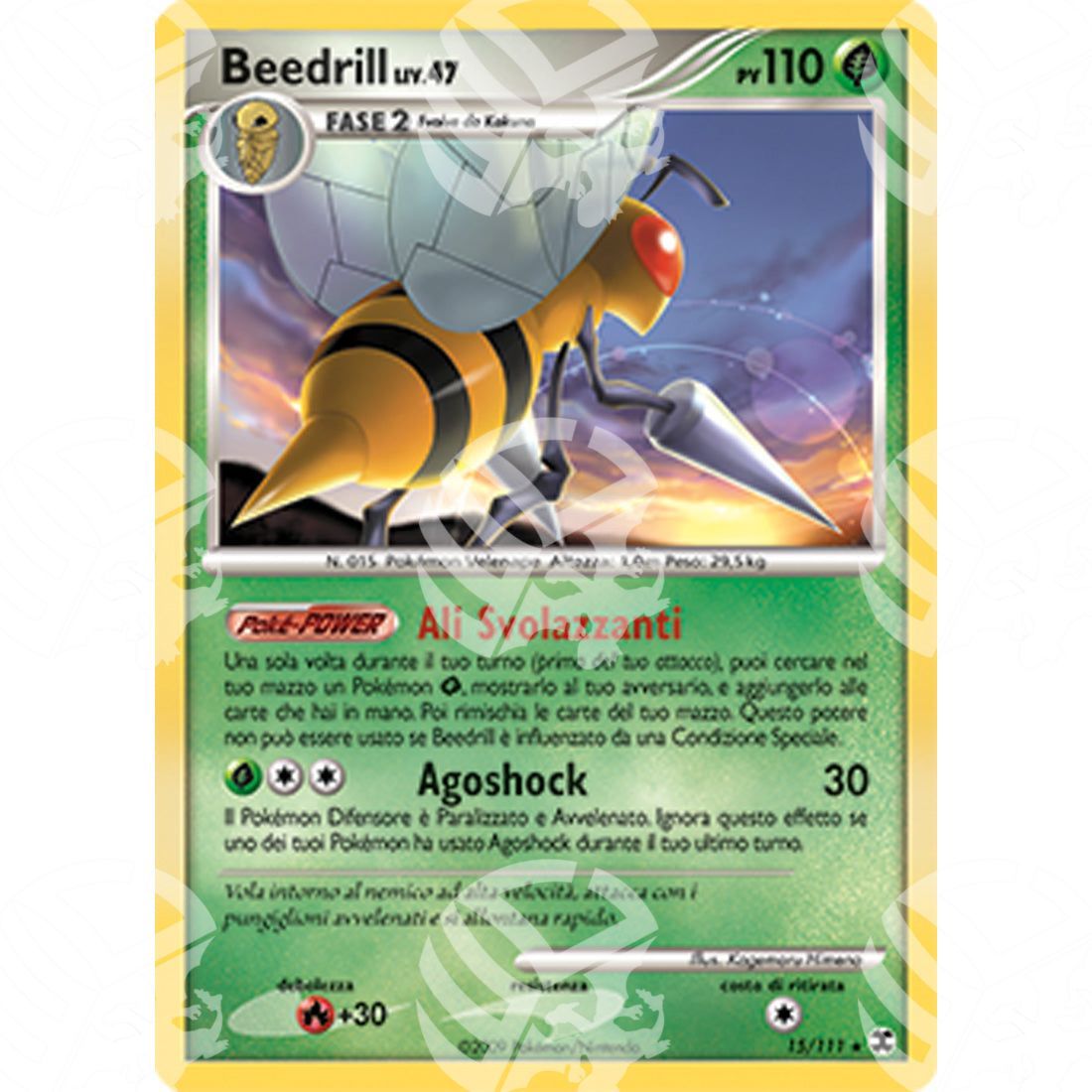 L'Ascesa dei Rivali - Beedrill - 15/111 - Warcard - L'Ascesa dei Rivali - Beedrill - 15/111 i prezzi più bassi sul mercato, solo da www.warcardshop.com! Carte singole, box, buste e mazzi.