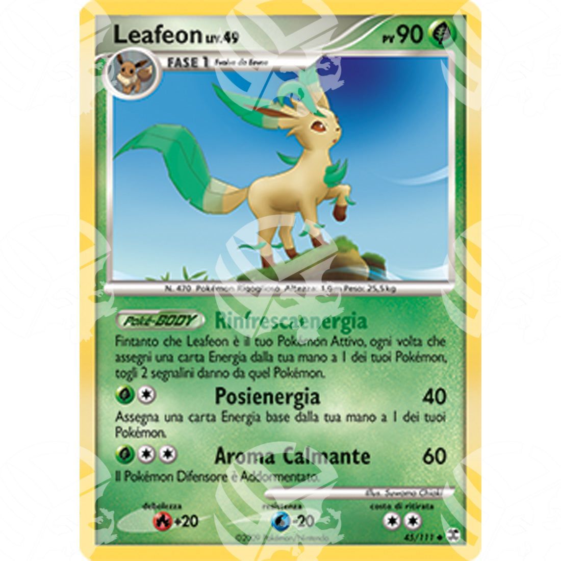 L'Ascesa dei Rivali - Leafeon - 45/111 - Warcard - L'Ascesa dei Rivali - Leafeon - 45/111 i prezzi più bassi sul mercato, solo da www.warcardshop.com! Carte singole, box, buste e mazzi.