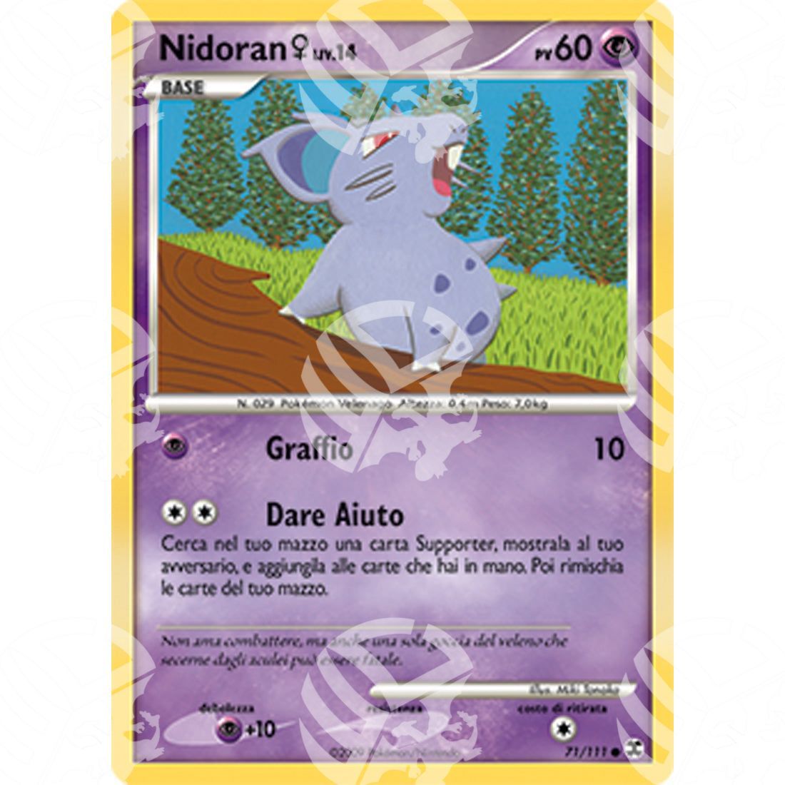 L'Ascesa dei Rivali - Nidoran F - 71/111 - Warcard - L'Ascesa dei Rivali - Nidoran F - 71/111 i prezzi più bassi sul mercato, solo da www.warcardshop.com! Carte singole, box, buste e mazzi.