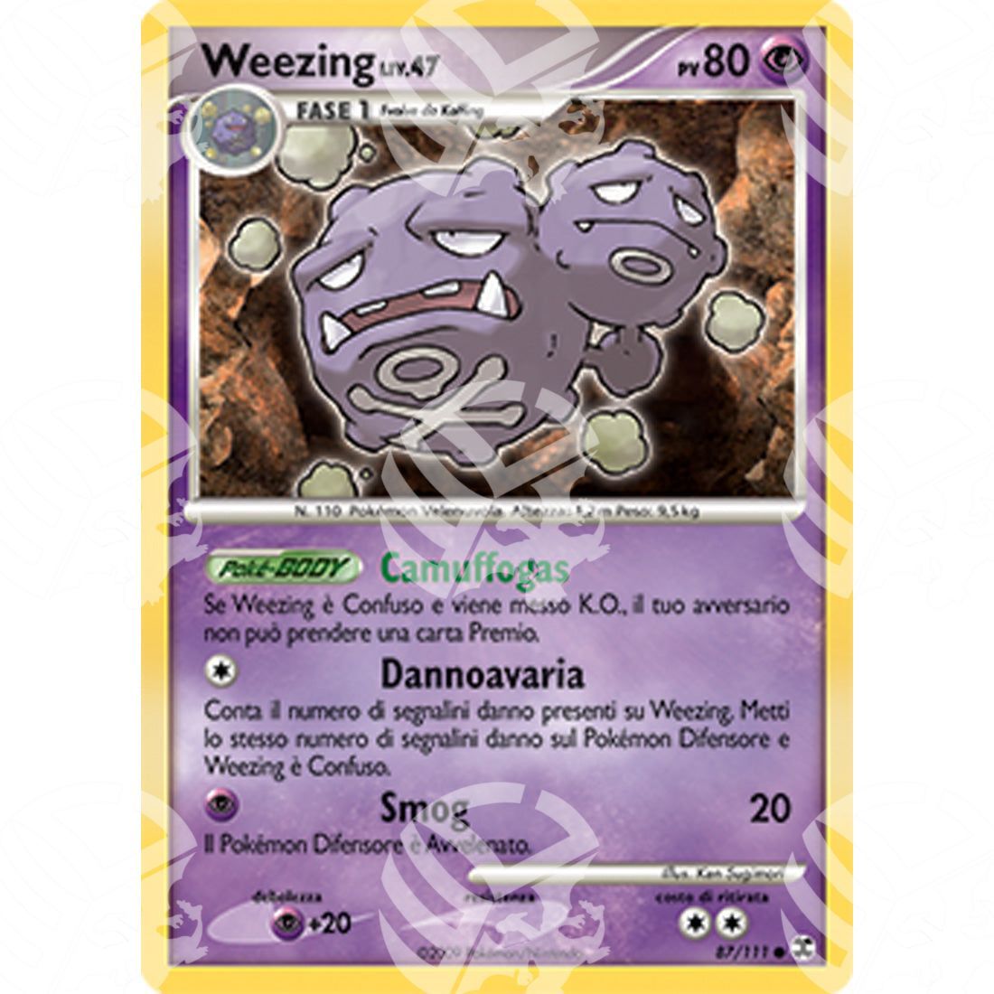 L'Ascesa dei Rivali - Weezing - 87/111 - Warcard - L'Ascesa dei Rivali - Weezing - 87/111 i prezzi più bassi sul mercato, solo da www.warcardshop.com! Carte singole, box, buste e mazzi.