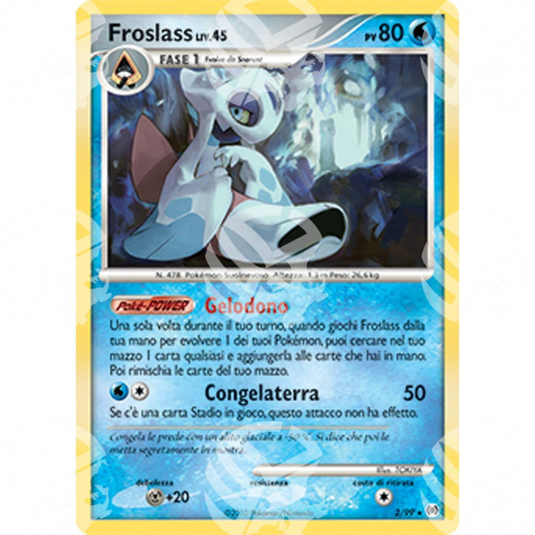 Platino Arceus - Froslass - Holo Rare 2/99 - Warcard - Platino Arceus - Froslass - Holo Rare 2/99 i prezzi più bassi sul mercato, solo da www.warcardshop.com! Carte singole, box, buste e mazzi.