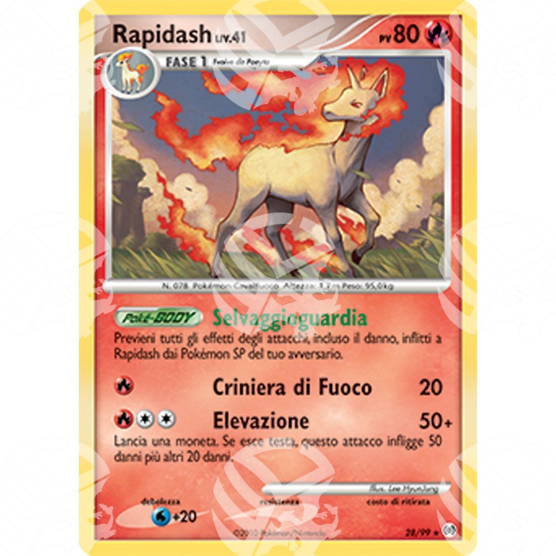 Platino Arceus - Rapidash - 28/99 - Warcard - Platino Arceus - Rapidash - 28/99 i prezzi più bassi sul mercato, solo da www.warcardshop.com! Carte singole, box, buste e mazzi.