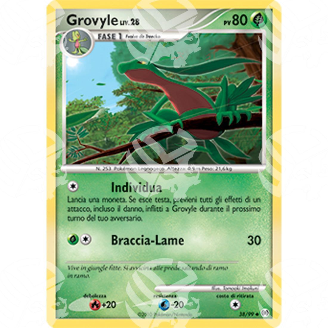 Platino Arceus - Grovyle - 38/99 - Warcard - Platino Arceus - Grovyle - 38/99 i prezzi più bassi sul mercato, solo da www.warcardshop.com! Carte singole, box, buste e mazzi.