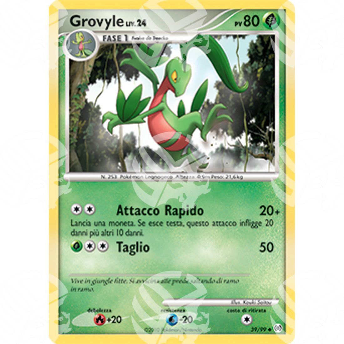 Platino Arceus - Grovyle - 39/99 - Warcard - Platino Arceus - Grovyle - 39/99 i prezzi più bassi sul mercato, solo da www.warcardshop.com! Carte singole, box, buste e mazzi.