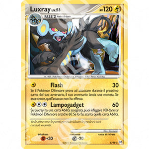 Platino Arceus - Luxray - Holo Rare 5/99 - Warcard - Platino Arceus - Luxray - Holo Rare 5/99 i prezzi più bassi sul mercato, solo da www.warcardshop.com! Carte singole, box, buste e mazzi.