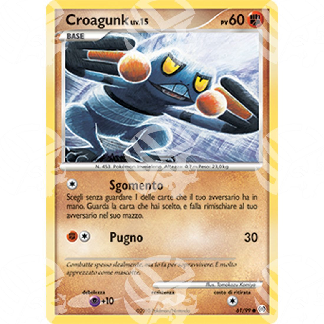 Platino Arceus - Croagunk - 61/99 - Warcard - Platino Arceus - Croagunk - 61/99 i prezzi più bassi sul mercato, solo da www.warcardshop.com! Carte singole, box, buste e mazzi.