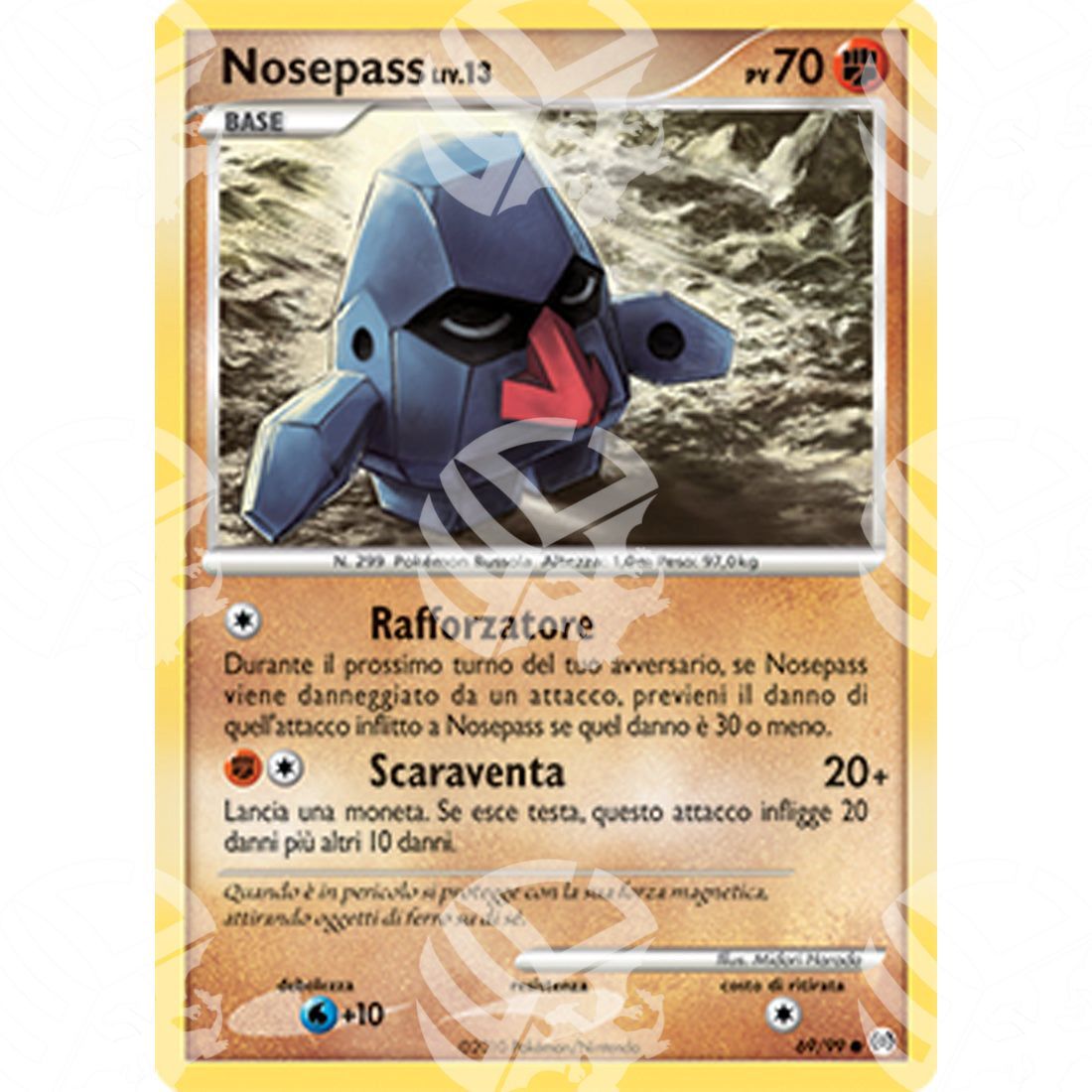 Platino Arceus - Nosepass - 69/99 - Warcard - Platino Arceus - Nosepass - 69/99 i prezzi più bassi sul mercato, solo da www.warcardshop.com! Carte singole, box, buste e mazzi.