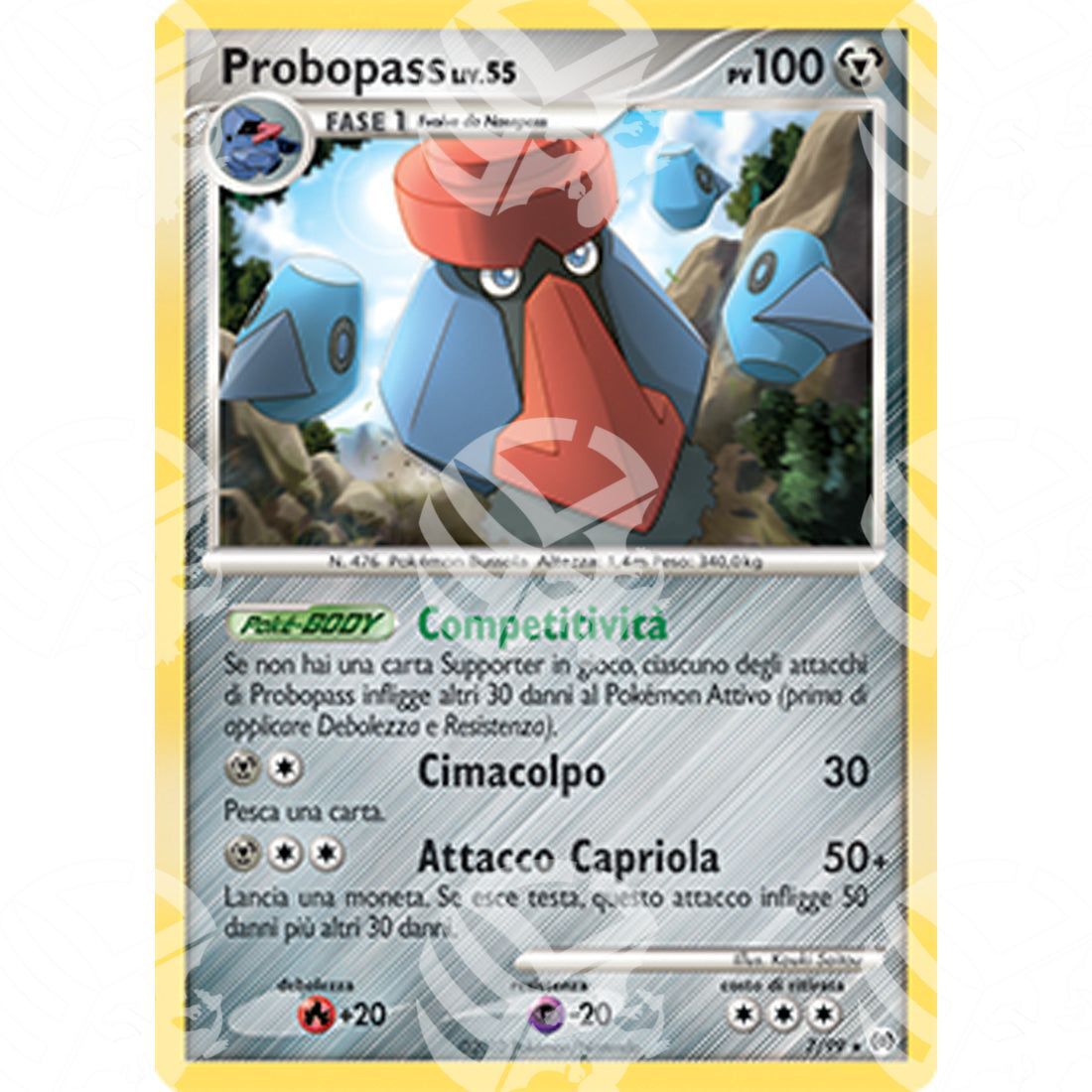 Platino Arceus - Probopass - Holo Rare 7/99 - Warcard - Platino Arceus - Probopass - Holo Rare 7/99 i prezzi più bassi sul mercato, solo da www.warcardshop.com! Carte singole, box, buste e mazzi.