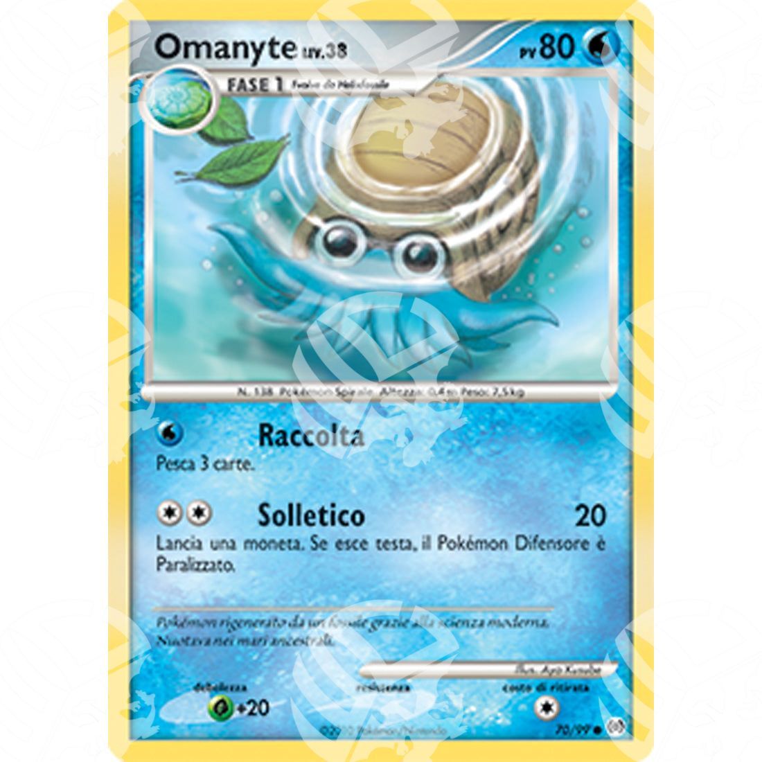 Platino Arceus - Omanyte - 70/99 - Warcard - Platino Arceus - Omanyte - 70/99 i prezzi più bassi sul mercato, solo da www.warcardshop.com! Carte singole, box, buste e mazzi.