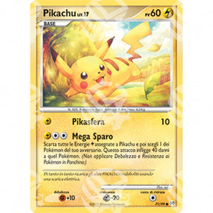 Platino Arceus - Pikachu - 71/99 - Warcard - Platino Arceus - Pikachu - 71/99 i prezzi più bassi sul mercato, solo da www.warcardshop.com! Carte singole, box, buste e mazzi.