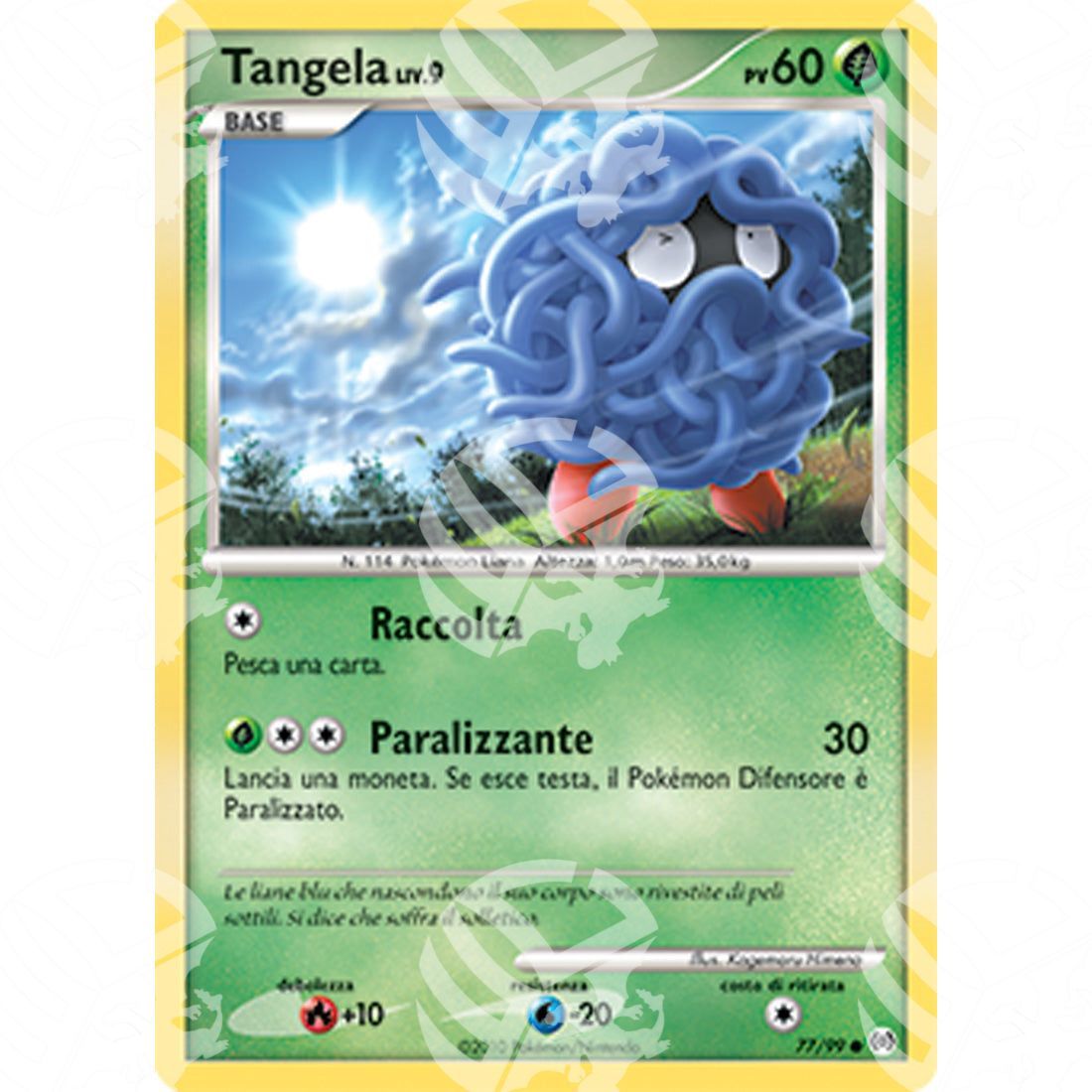 Platino Arceus - Tangela - 77/99 - Warcard - Platino Arceus - Tangela - 77/99 i prezzi più bassi sul mercato, solo da www.warcardshop.com! Carte singole, box, buste e mazzi.