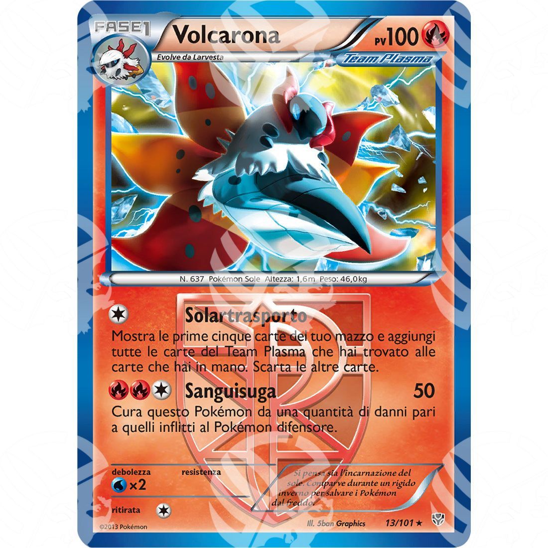 Esplosione Plasma - Volcarona - 13/101 - Warcard - Esplosione Plasma - Volcarona - 13/101 i prezzi più bassi sul mercato, solo da www.warcardshop.com! Carte singole, box, buste e mazzi.