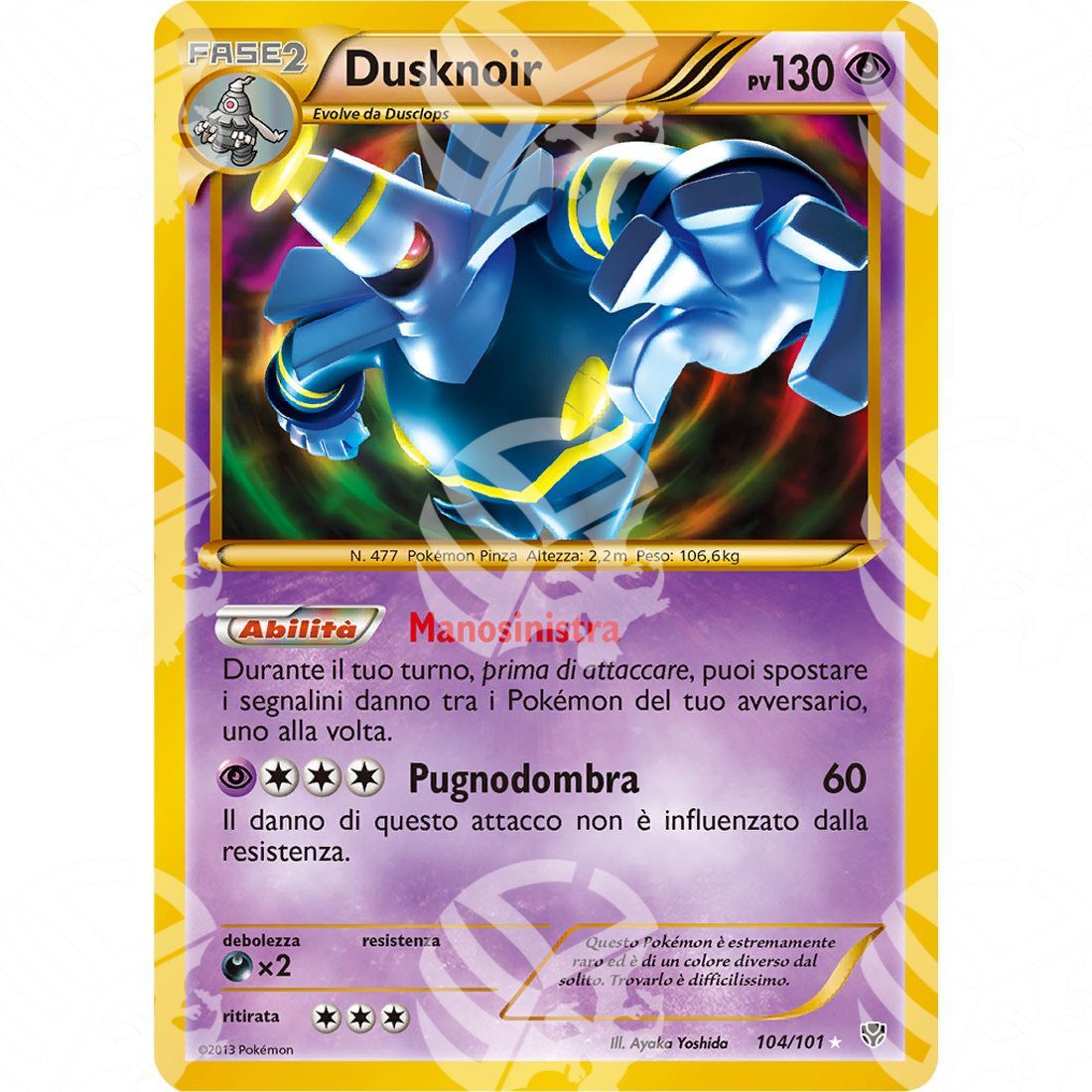 Esplosione Plasma - Dusknoir - Secret Rare 104/101 - Warcard - Esplosione Plasma - Dusknoir - Secret Rare 104/101 i prezzi più bassi sul mercato, solo da www.warcardshop.com! Carte singole, box, buste e mazzi.