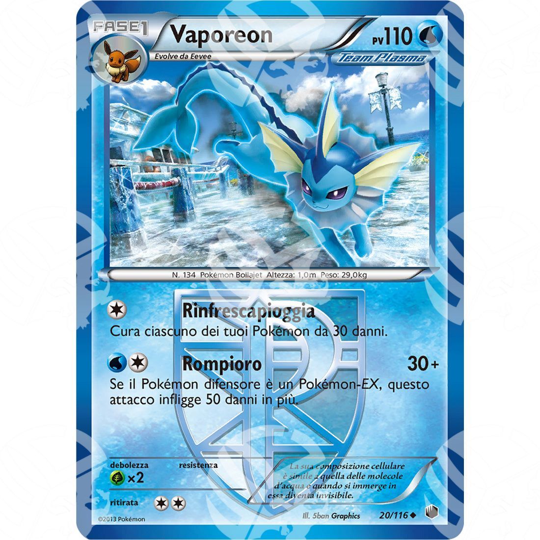 Glaciazione Plasma - Vaporeon - 20/116 - Warcard - Glaciazione Plasma - Vaporeon - 20/116 i prezzi più bassi sul mercato, solo da www.warcardshop.com! Carte singole, box, buste e mazzi.