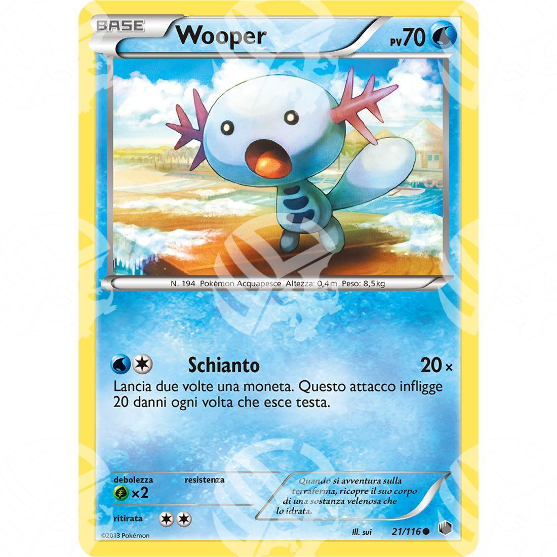 Glaciazione Plasma - Wooper - 21/116 - Warcard - Glaciazione Plasma - Wooper - 21/116 i prezzi più bassi sul mercato, solo da www.warcardshop.com! Carte singole, box, buste e mazzi.