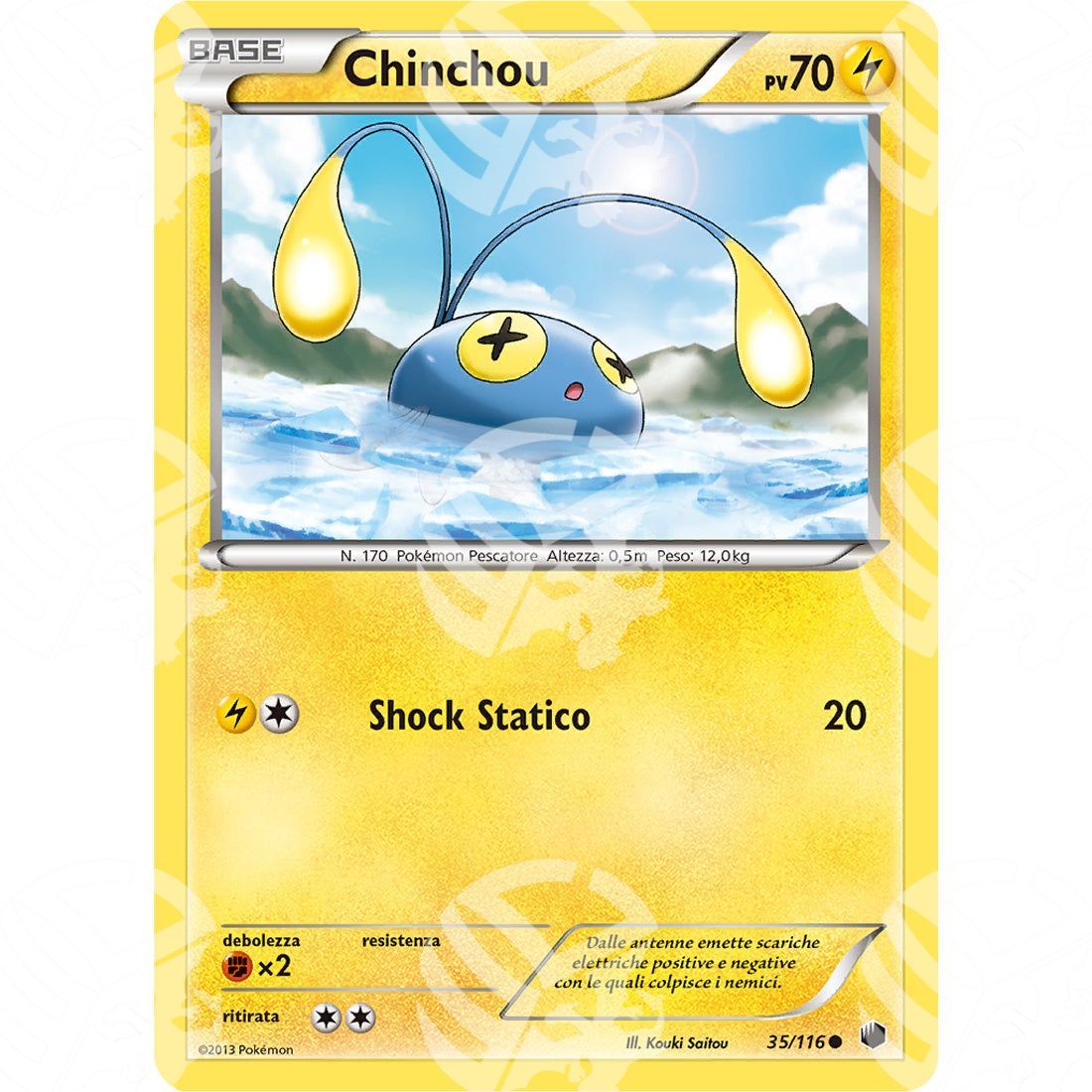 Glaciazione Plasma - Chinchou - 35/116 - Warcard - Glaciazione Plasma - Chinchou - 35/116 i prezzi più bassi sul mercato, solo da www.warcardshop.com! Carte singole, box, buste e mazzi.