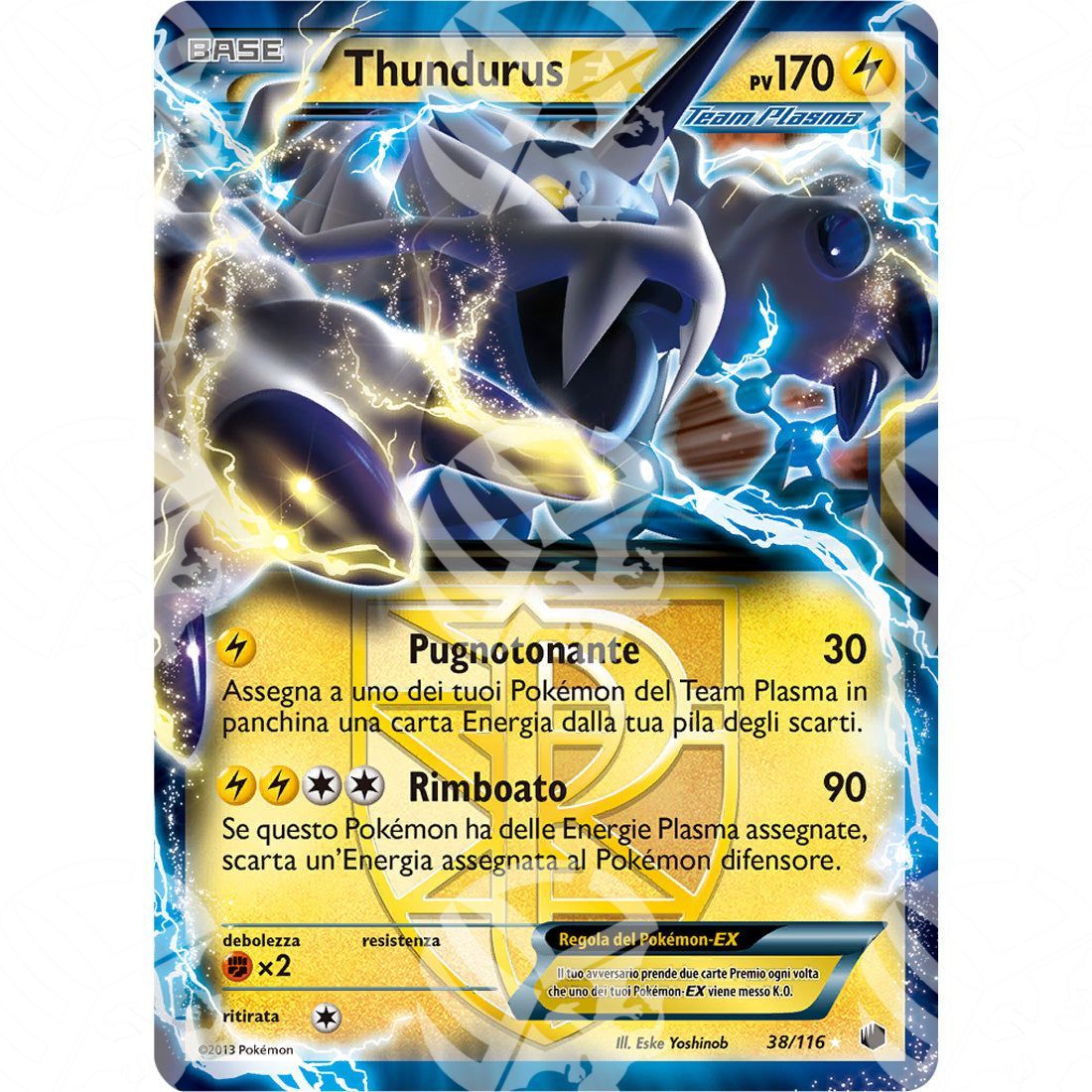 Glaciazione Plasma - Thundurus EX - 38/116 - Warcard - Glaciazione Plasma - Thundurus EX - 38/116 i prezzi più bassi sul mercato, solo da www.warcardshop.com! Carte singole, box, buste e mazzi.