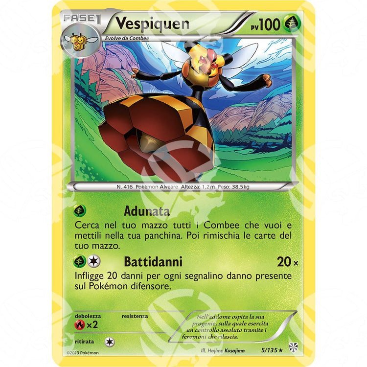 Uragano Plasma - Vespiquen - 5/135 - Warcard - Uragano Plasma - Vespiquen - 5/135 i prezzi più bassi sul mercato, solo da www.warcardshop.com! Carte singole, box, buste e mazzi.