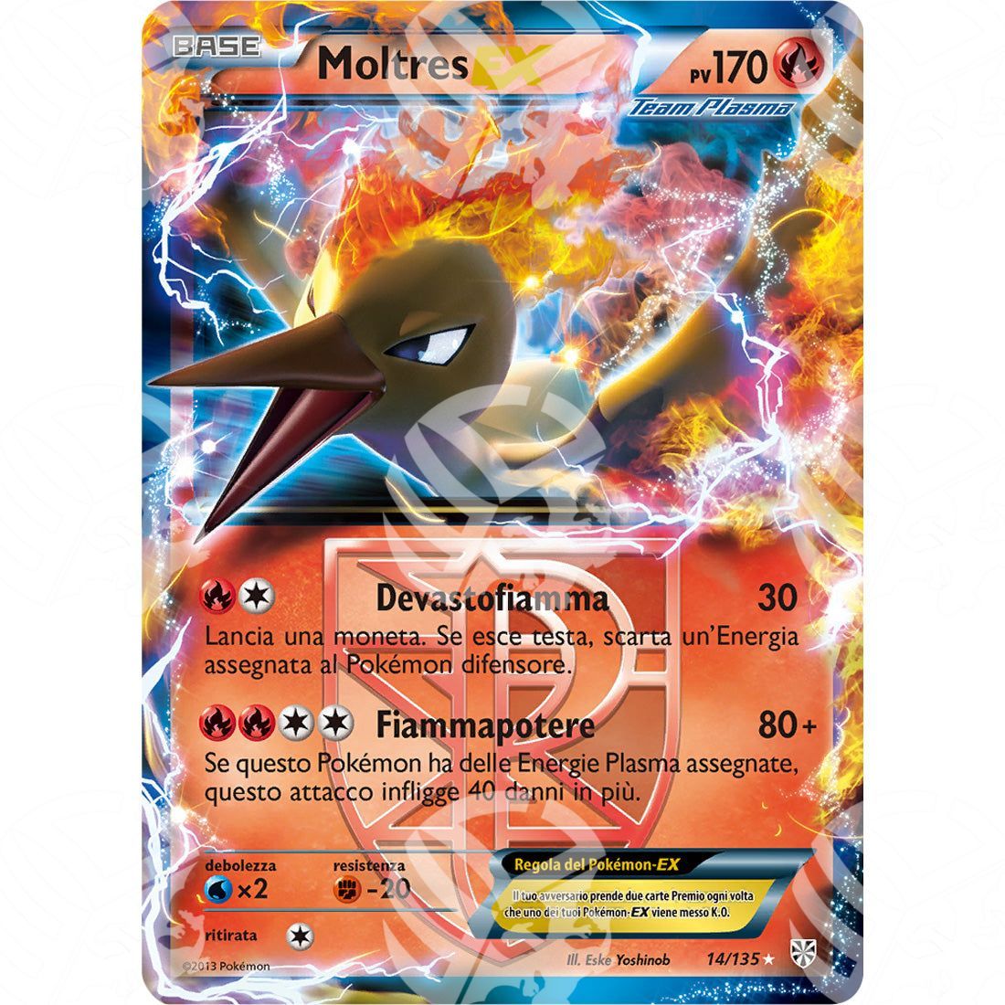 Uragano Plasma - Moltres EX - Ultra Rare 14/135 - Warcard - Uragano Plasma - Moltres EX - Ultra Rare 14/135 i prezzi più bassi sul mercato, solo da www.warcardshop.com! Carte singole, box, buste e mazzi.