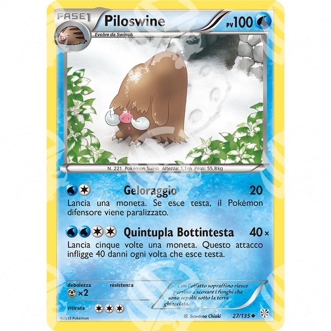 Uragano Plasma - Piloswine - 27/135 - Warcard - Uragano Plasma - Piloswine - 27/135 i prezzi più bassi sul mercato, solo da www.warcardshop.com! Carte singole, box, buste e mazzi.