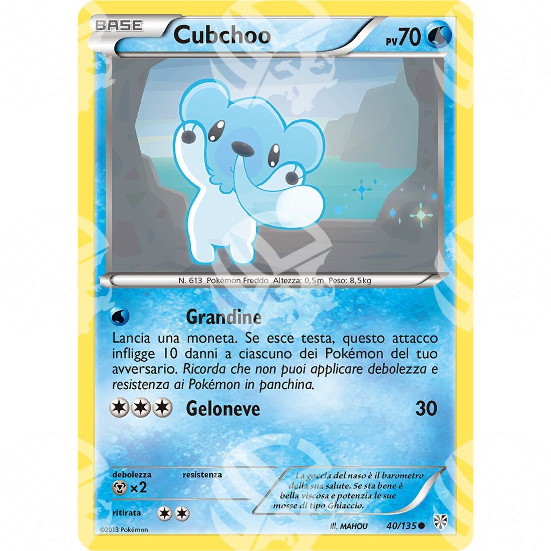 Uragano Plasma - Cubchoo - 40/135 - Warcard - Uragano Plasma - Cubchoo - 40/135 i prezzi più bassi sul mercato, solo da www.warcardshop.com! Carte singole, box, buste e mazzi.