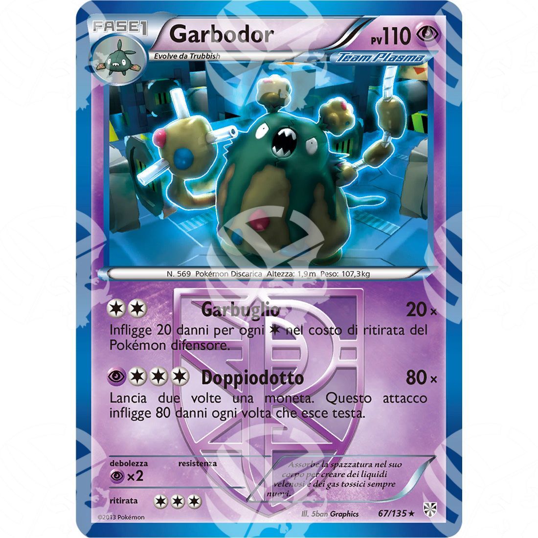 Uragano Plasma - Garbodor - 67/135 - Warcard - Uragano Plasma - Garbodor - 67/135 i prezzi più bassi sul mercato, solo da www.warcardshop.com! Carte singole, box, buste e mazzi.