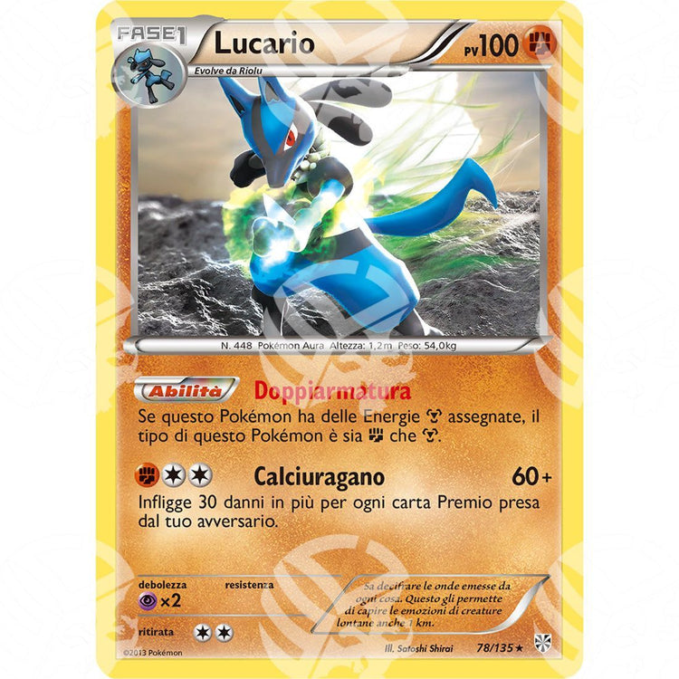 Uragano Plasma - Lucario - Holo Rare 78/135 - Warcard - Uragano Plasma - Lucario - Holo Rare 78/135 i prezzi più bassi sul mercato, solo da www.warcardshop.com! Carte singole, box, buste e mazzi.