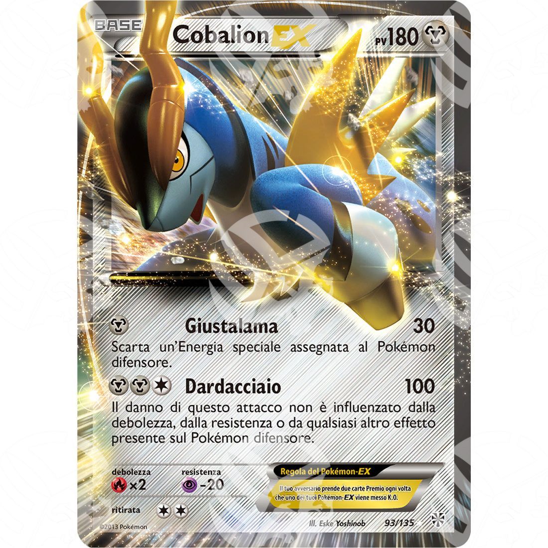 Uragano Plasma - Cobalion EX - Ultra Rare 93/135 - Warcard - Uragano Plasma - Cobalion EX - Ultra Rare 93/135 i prezzi più bassi sul mercato, solo da www.warcardshop.com! Carte singole, box, buste e mazzi.