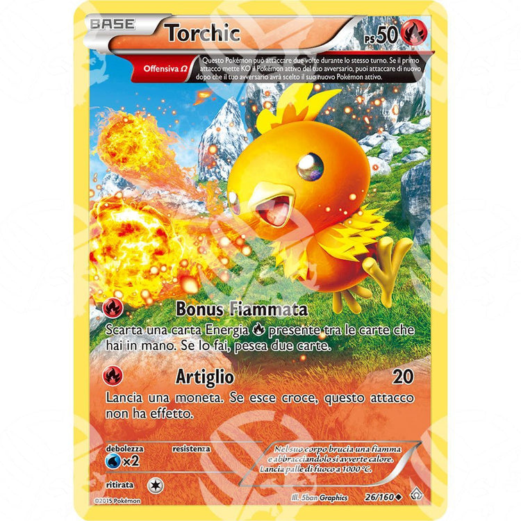 Scontro Primordiale - Torchic - 26/160 - Warcard - Scontro Primordiale - Torchic - 26/160 i prezzi più bassi sul mercato, solo da www.warcardshop.com! Carte singole, box, buste e mazzi.