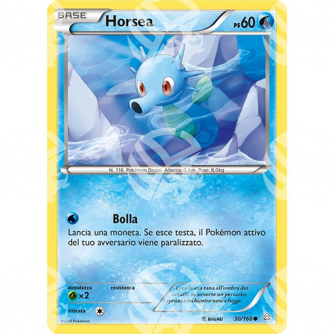 Scontro Primordiale - Horsea - 30/160 - Warcard - Scontro Primordiale - Horsea - 30/160 i prezzi più bassi sul mercato, solo da www.warcardshop.com! Carte singole, box, buste e mazzi.