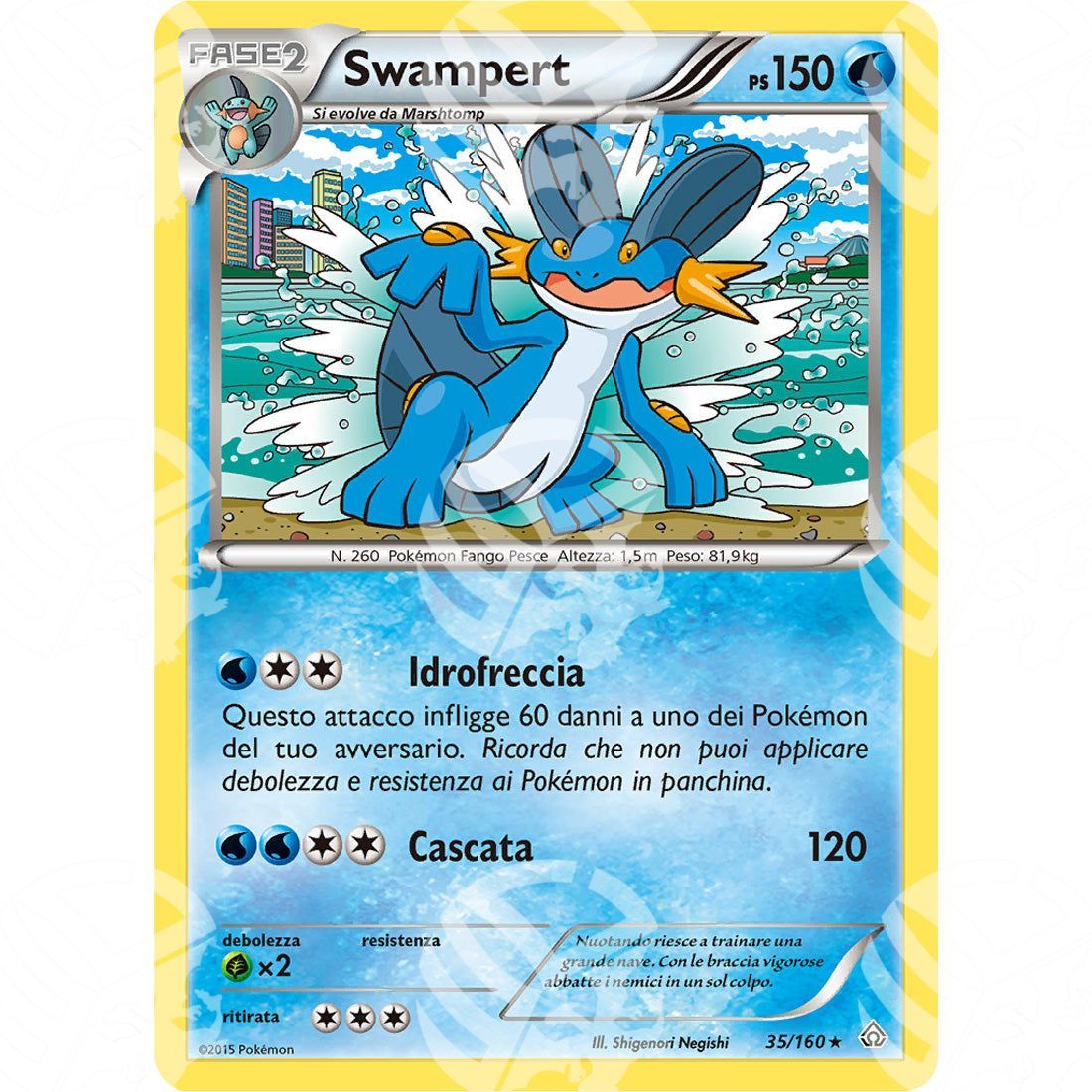 Scontro Primordiale - Swampert - 35/160 - Warcard - Scontro Primordiale - Swampert - 35/160 i prezzi più bassi sul mercato, solo da www.warcardshop.com! Carte singole, box, buste e mazzi.