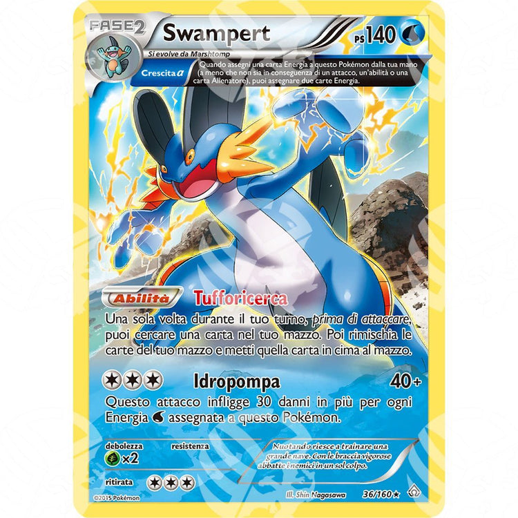 Scontro Primordiale - Swampert - Holo Rare 36/160 - Warcard - Scontro Primordiale - Swampert - Holo Rare 36/160 i prezzi più bassi sul mercato, solo da www.warcardshop.com! Carte singole, box, buste e mazzi.