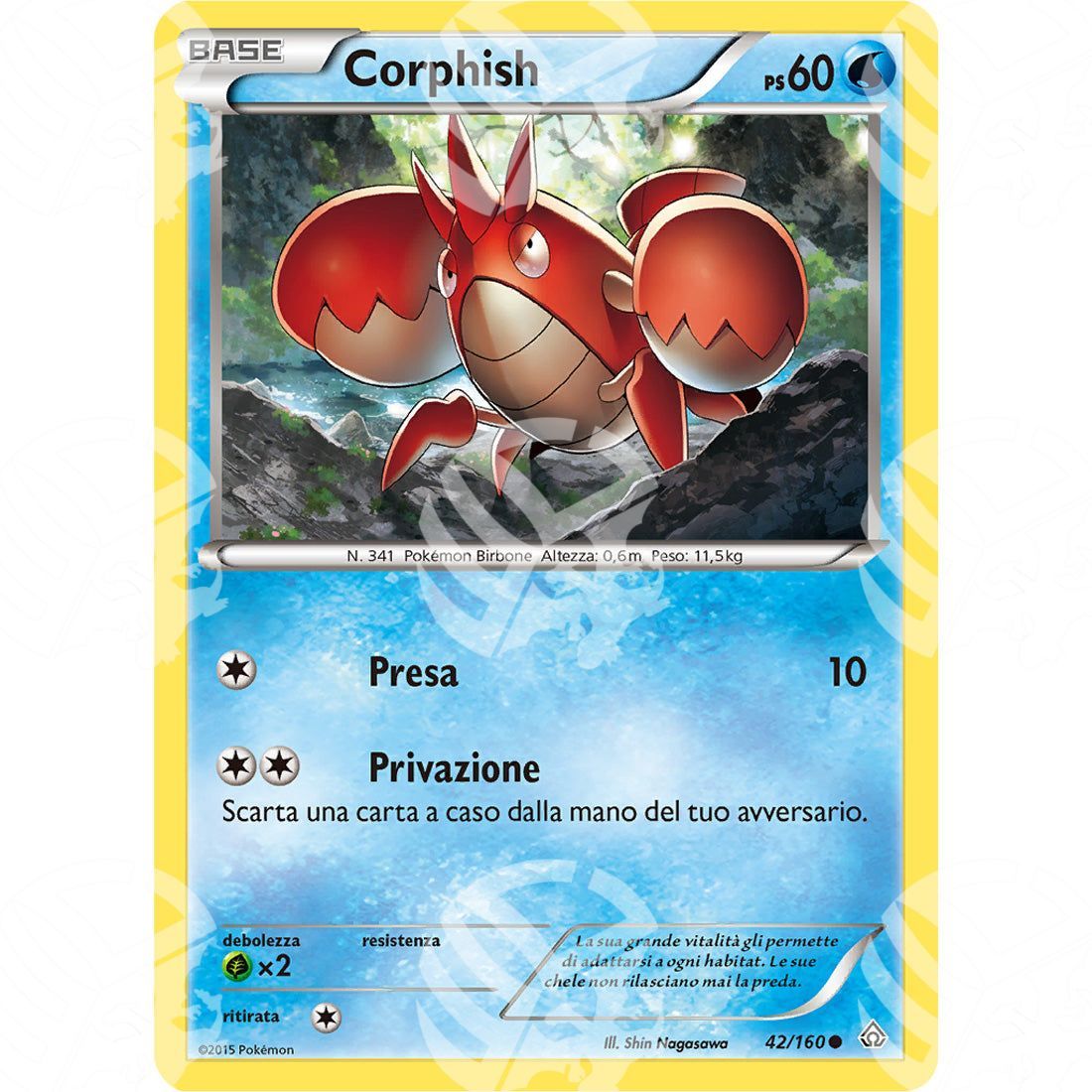 Scontro Primordiale - Corphish - 42/160 - Warcard - Scontro Primordiale - Corphish - 42/160 i prezzi più bassi sul mercato, solo da www.warcardshop.com! Carte singole, box, buste e mazzi.