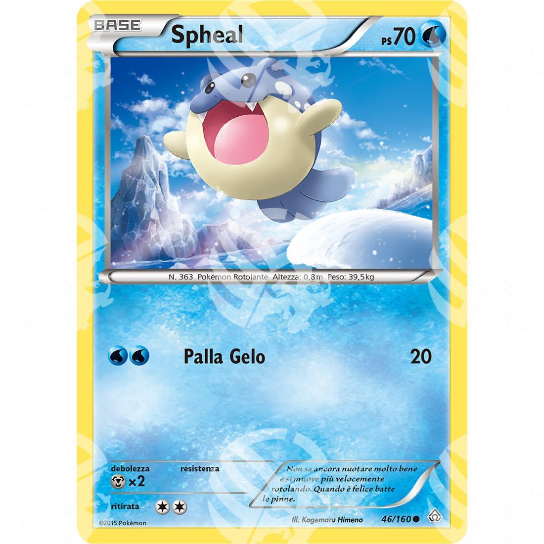 Scontro Primordiale - Spheal - 46/160 - Warcard - Scontro Primordiale - Spheal - 46/160 i prezzi più bassi sul mercato, solo da www.warcardshop.com! Carte singole, box, buste e mazzi.