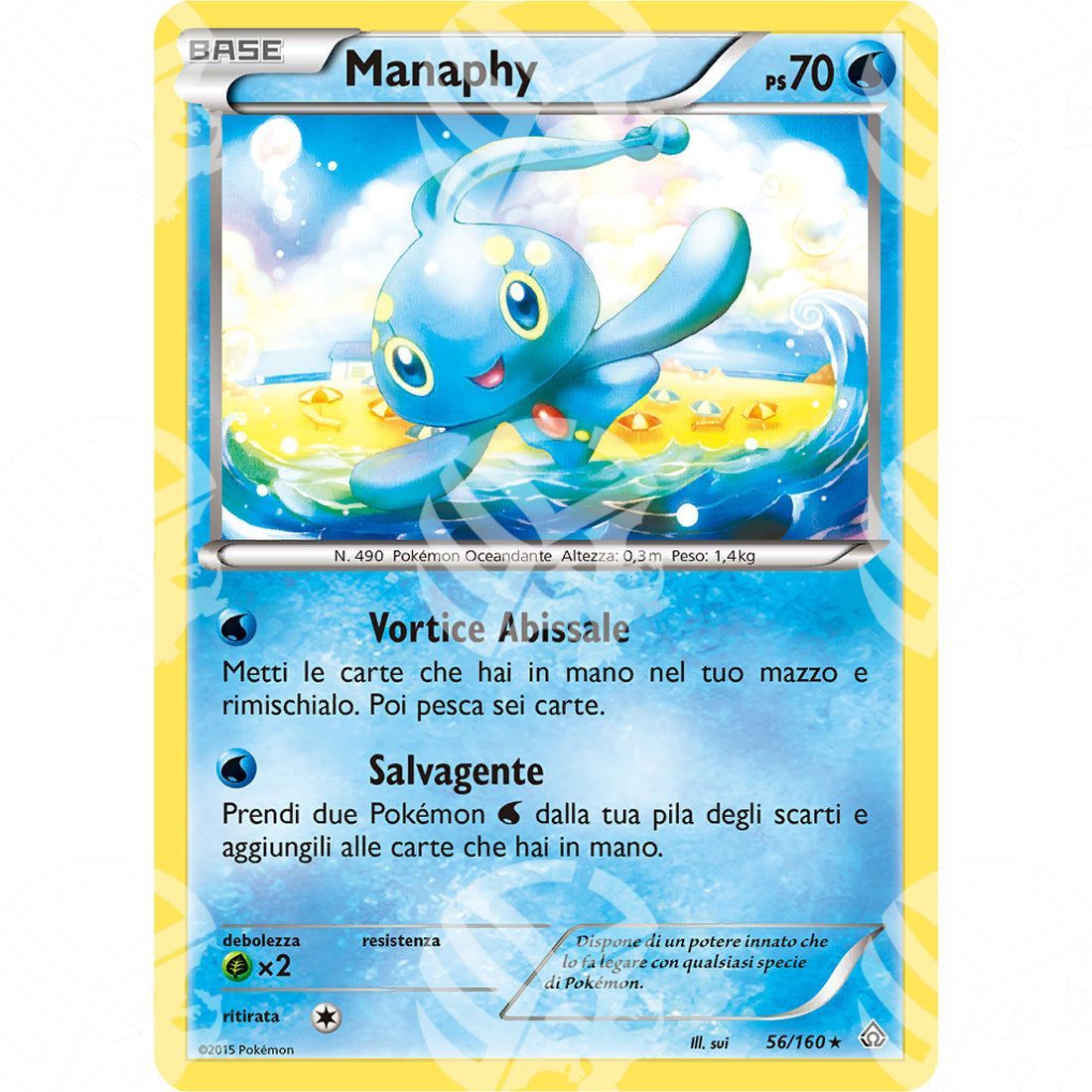 Scontro Primordiale - Manaphy - Holo Rare 56/160 - Warcard - Scontro Primordiale - Manaphy - Holo Rare 56/160 i prezzi più bassi sul mercato, solo da www.warcardshop.com! Carte singole, box, buste e mazzi.